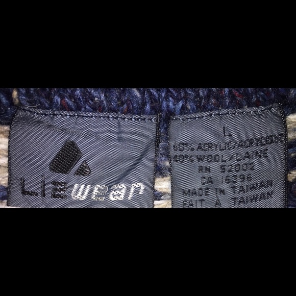 LIZ WEAR!!! WONDERFUL CONDITION Wool Sweater - Picture 6 of 6